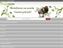 Tablet Screenshot of oswietlenie-ogrodowe.pl
